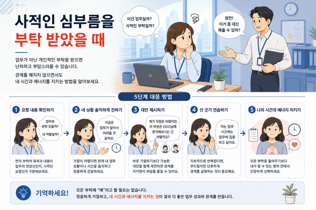 한 번의 심부름은 대개 아주 작은 일로 시작한다